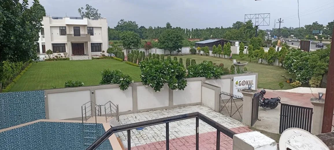Gokul Resort guest room view 2